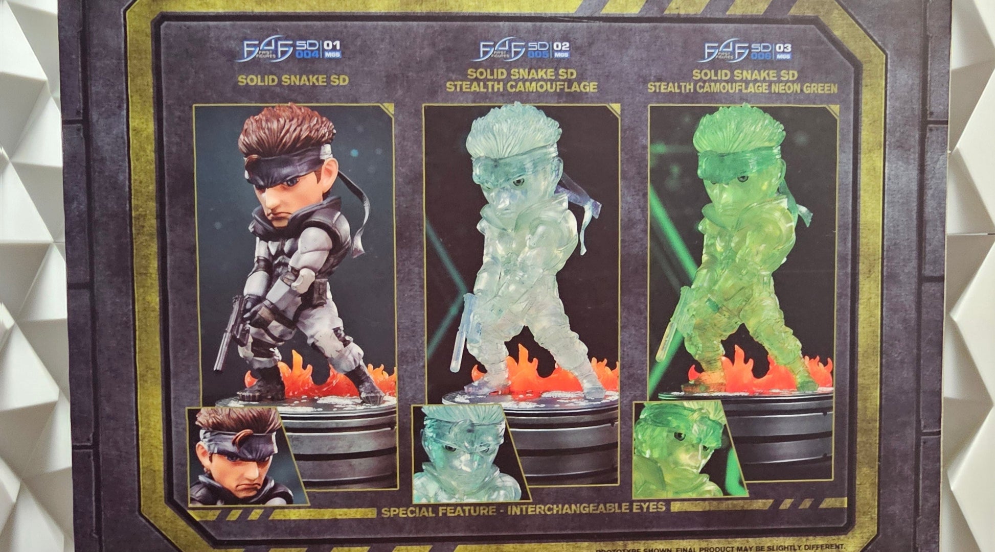Metal Gear Solid: Solid Snake SD Stealth Camouflage 8" PVC Statue - Vault 82
