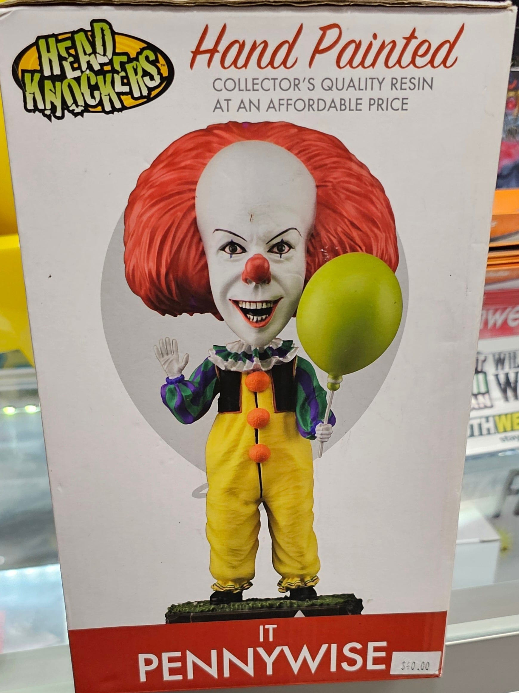NECA Head Knocker: IT The Movie - Pennywise - Vault 82
