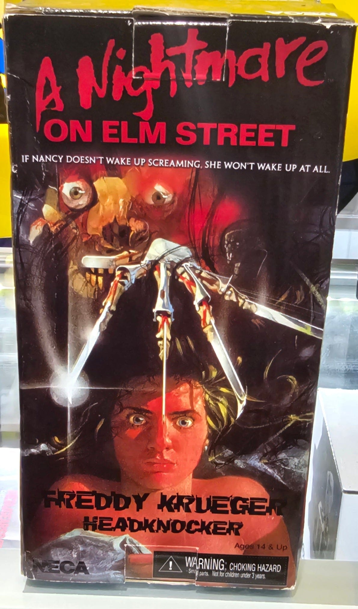 NECA Nightmare on Elm Street - Freddy Krueger Head Knocker - Vault 82