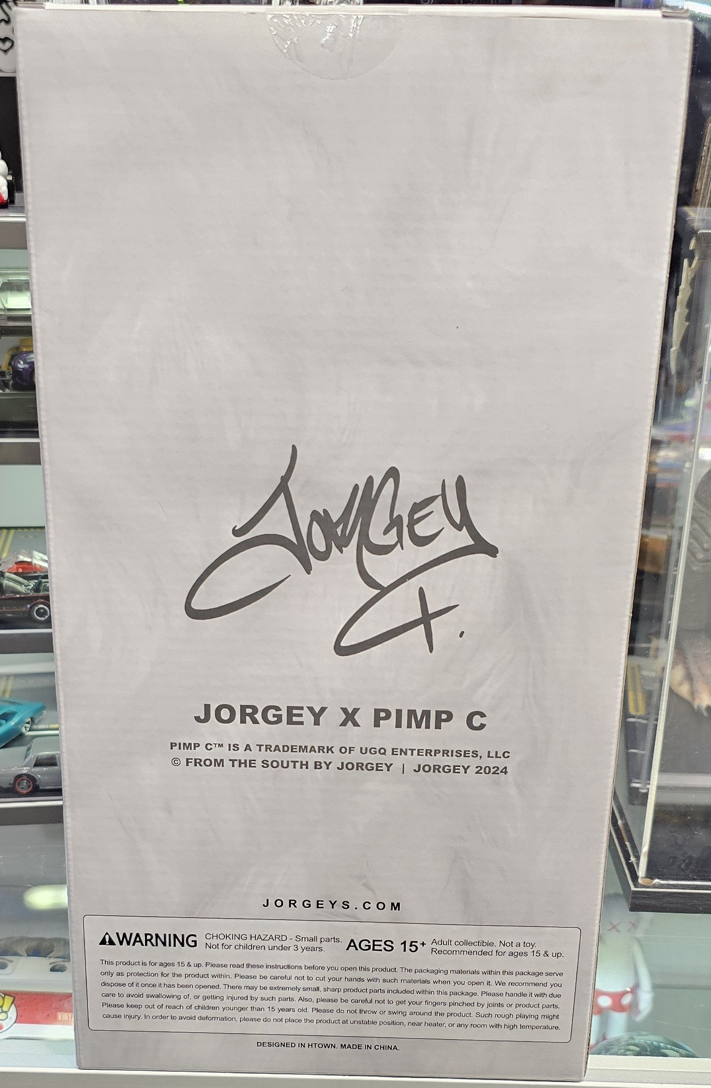 PIMP C FROM THE SOUTH - FIGURE Signed by Jorgey (36 of 713) - Vault 82