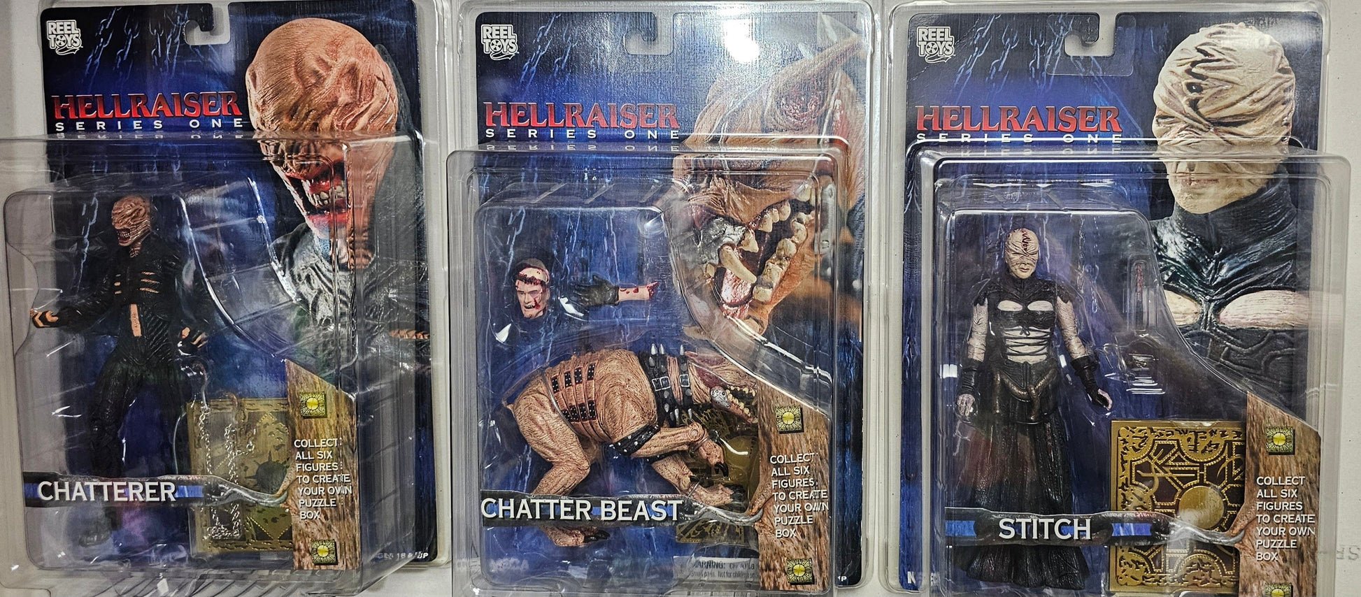 Reel Toys Hellraiser Series One Action Figure Set - Vault 82