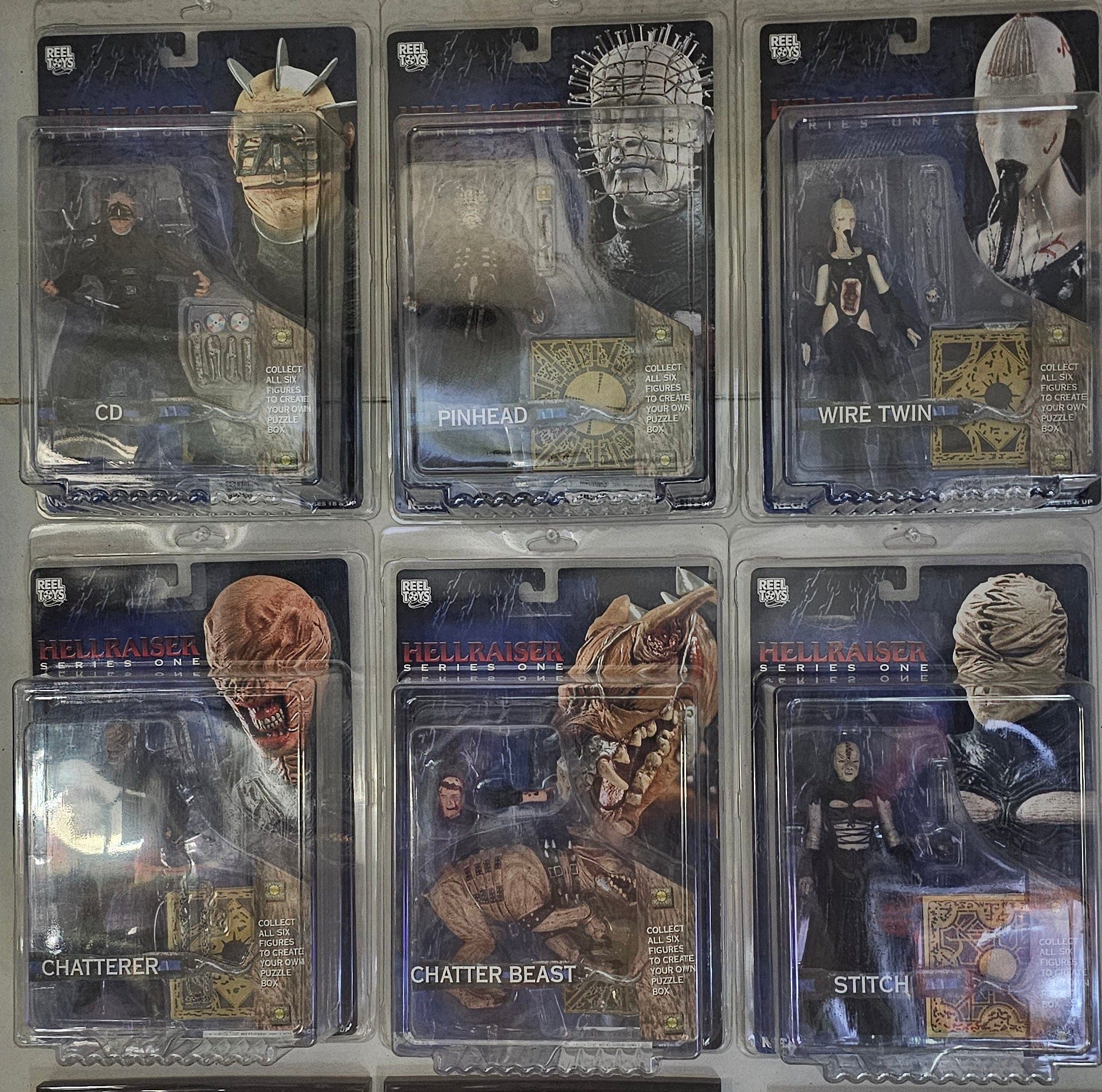 Reel Toys Hellraiser Series One Action Figure Set - Vault 82