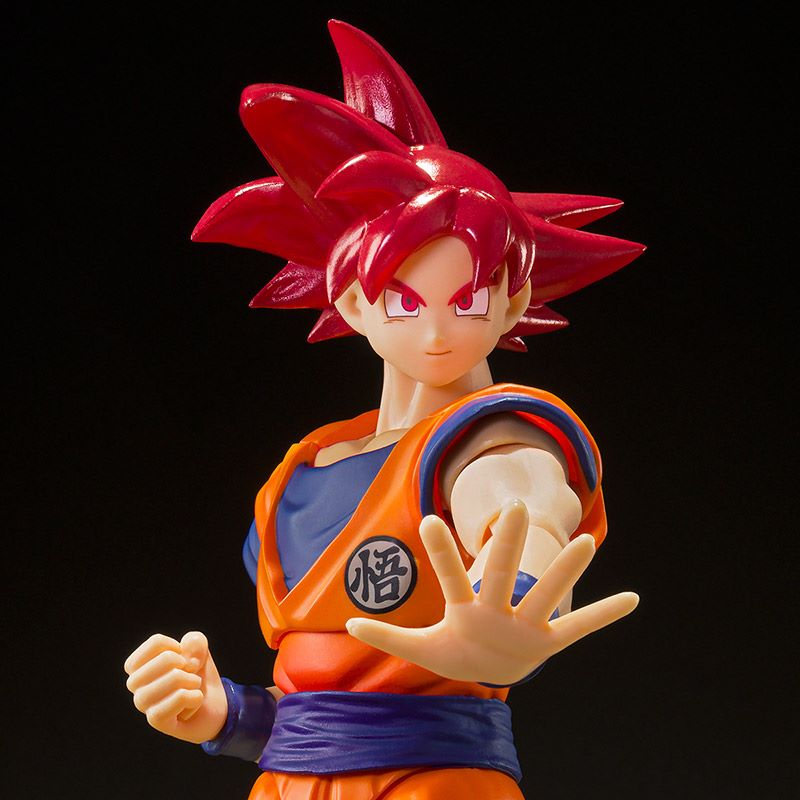 S.H.Figuarts SUPER SAIYAN GOD SON GOKU - SAIYAN GOD INSTILLED WITH THE LIGHT OF RIGHTEOUS HEARTS - Vault 82
