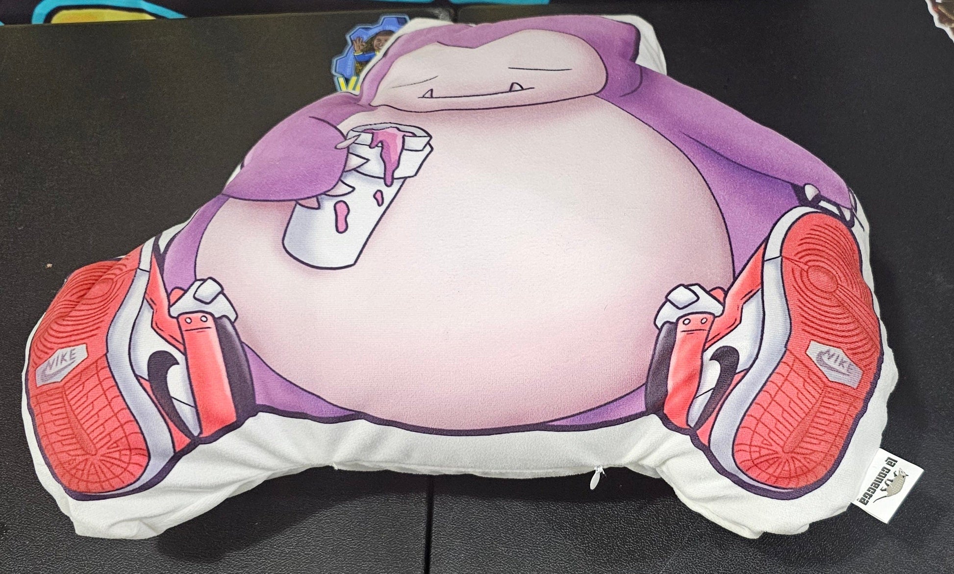 Snorlax - Double Cup Snorlax Fan Art Pillow - Vault 82