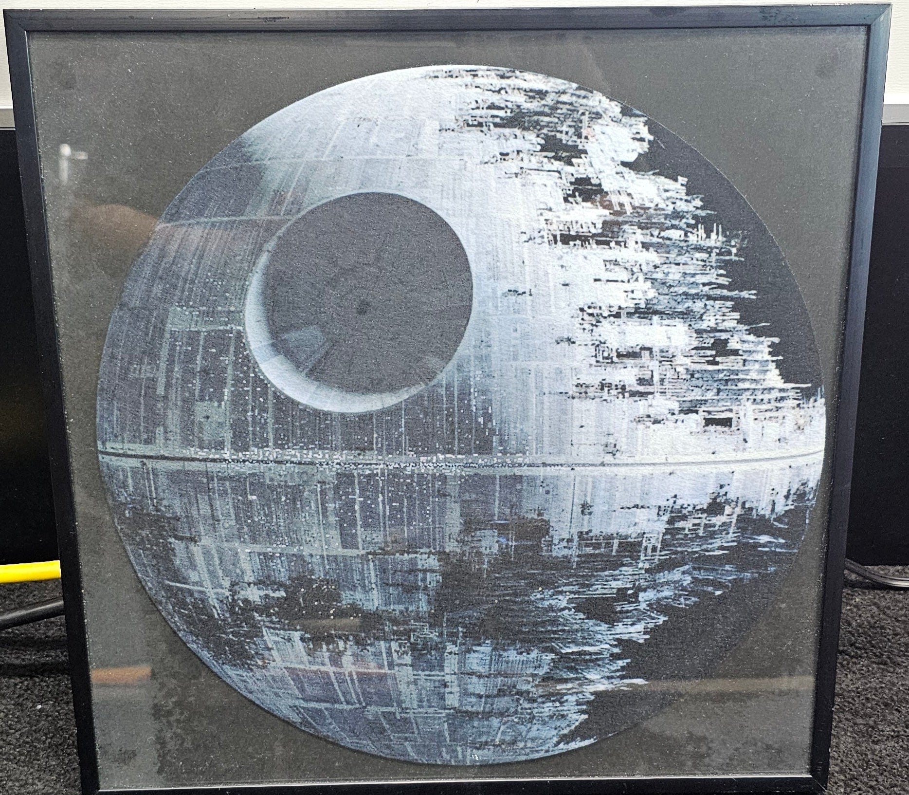 Star Wars: Death Star Framed Art Print - Vault 82