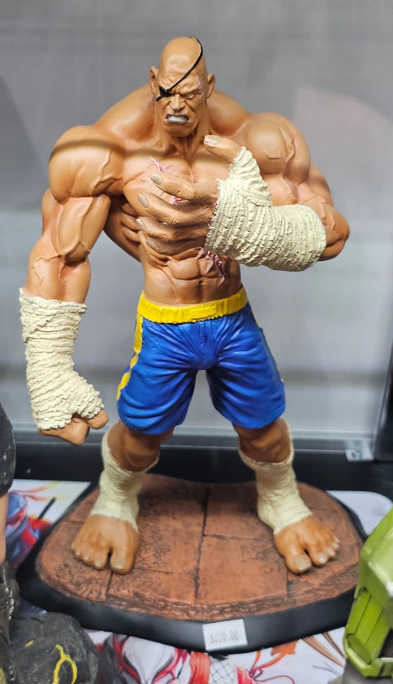 Street Fighter Sagat Premium Statue - Vault 82