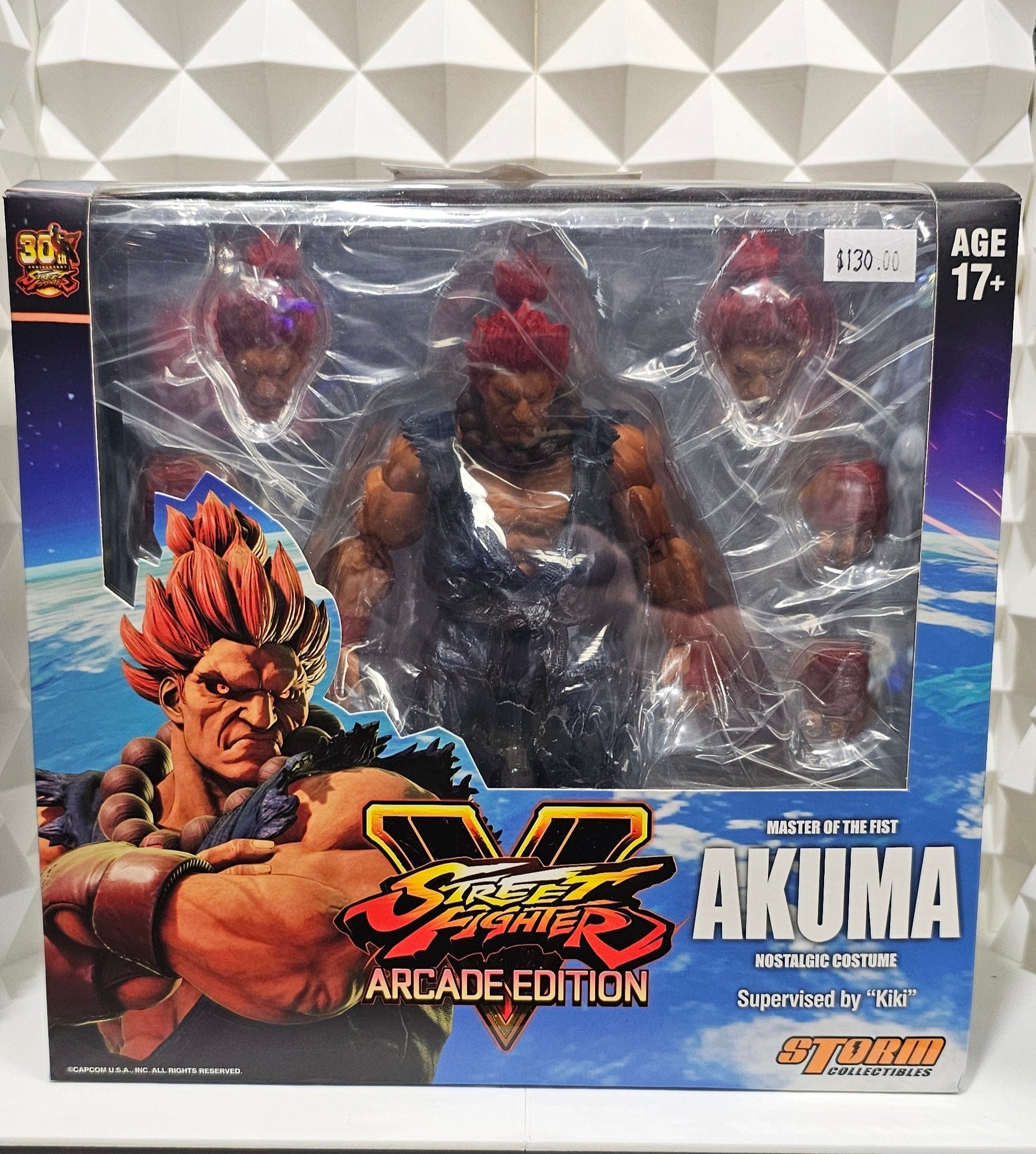 Street Fighter - Storm Collectibles Street Fighter V Arcade Edition Akuma (Nostalgic Costume) Action Figure - Vault 82