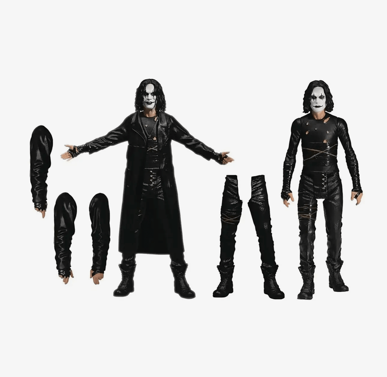 The Crow – Eric Draven Action Figure with Interchangeable Parts - Vault 82