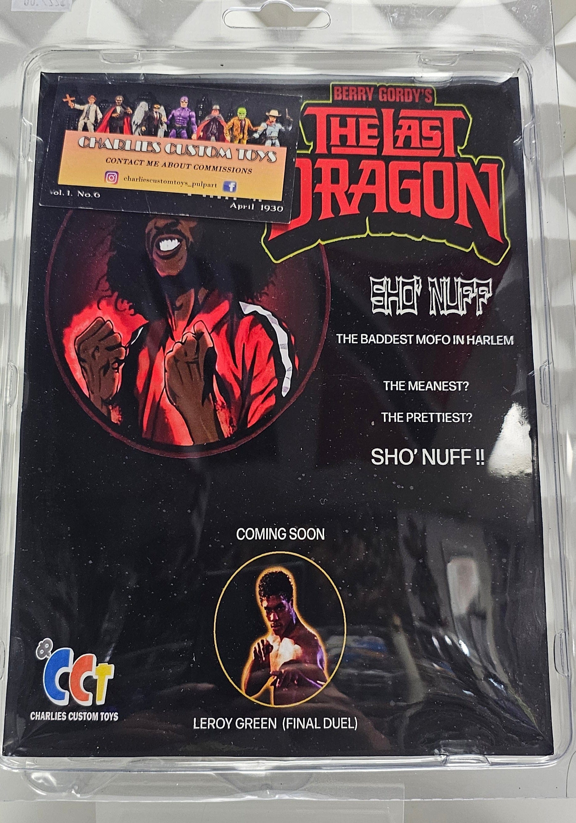 The Last Dragon - Sho Nuff Custom Action Figure - Vault 82