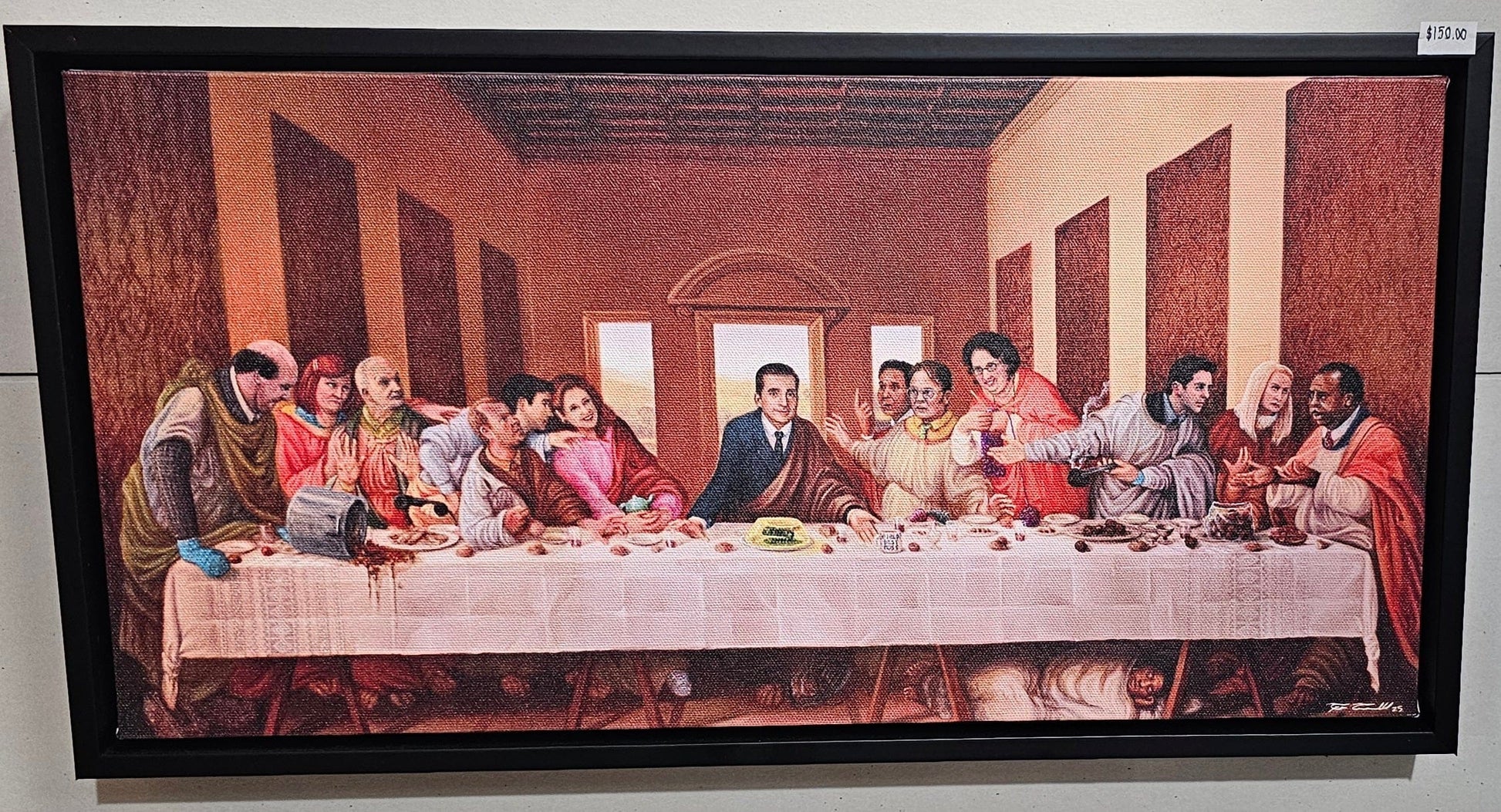 The Office - "The Last Supper" Parody Art Print - Vault 82