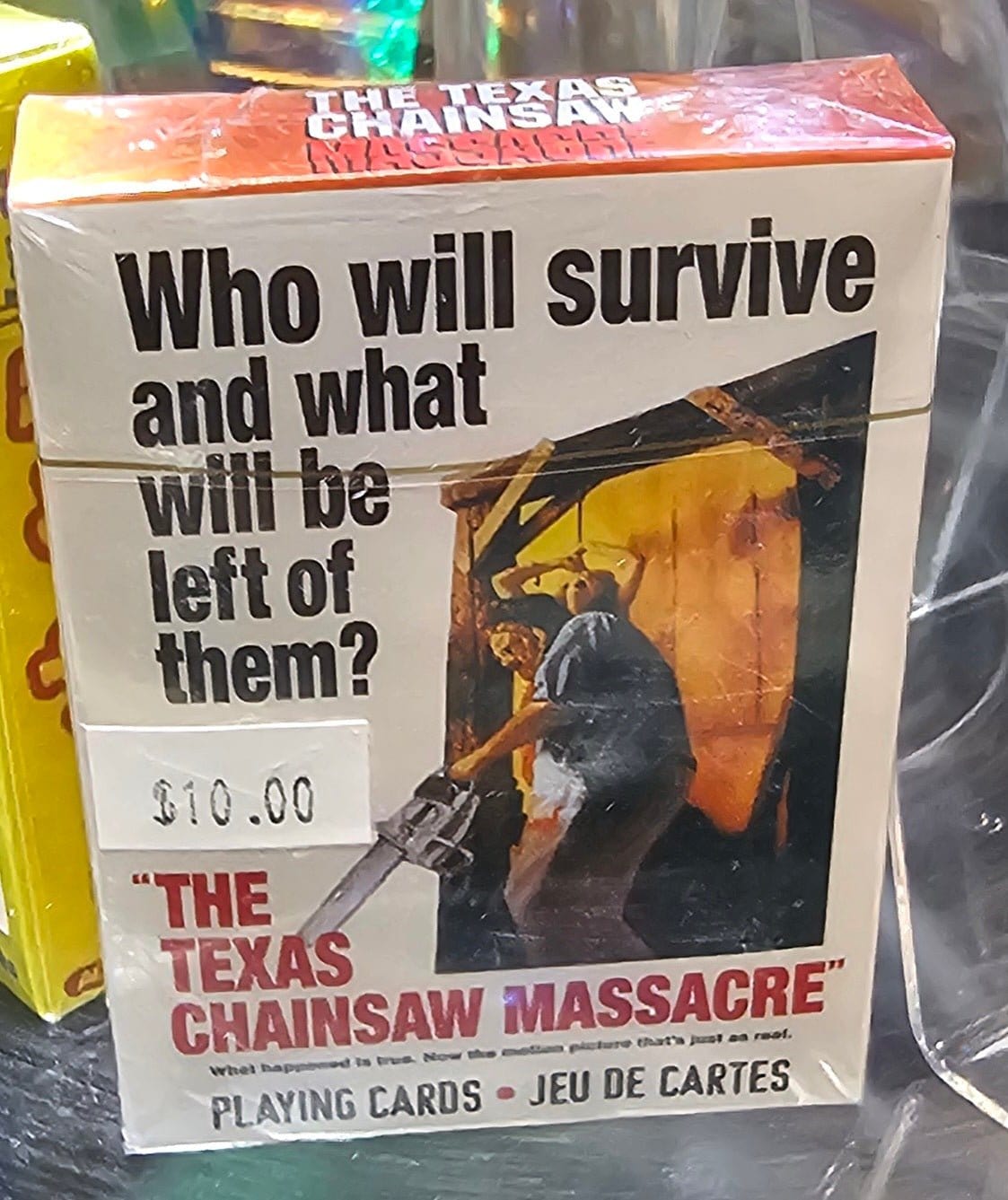 The Texas Chainsaw Massacre Playing Cards - Vault 82