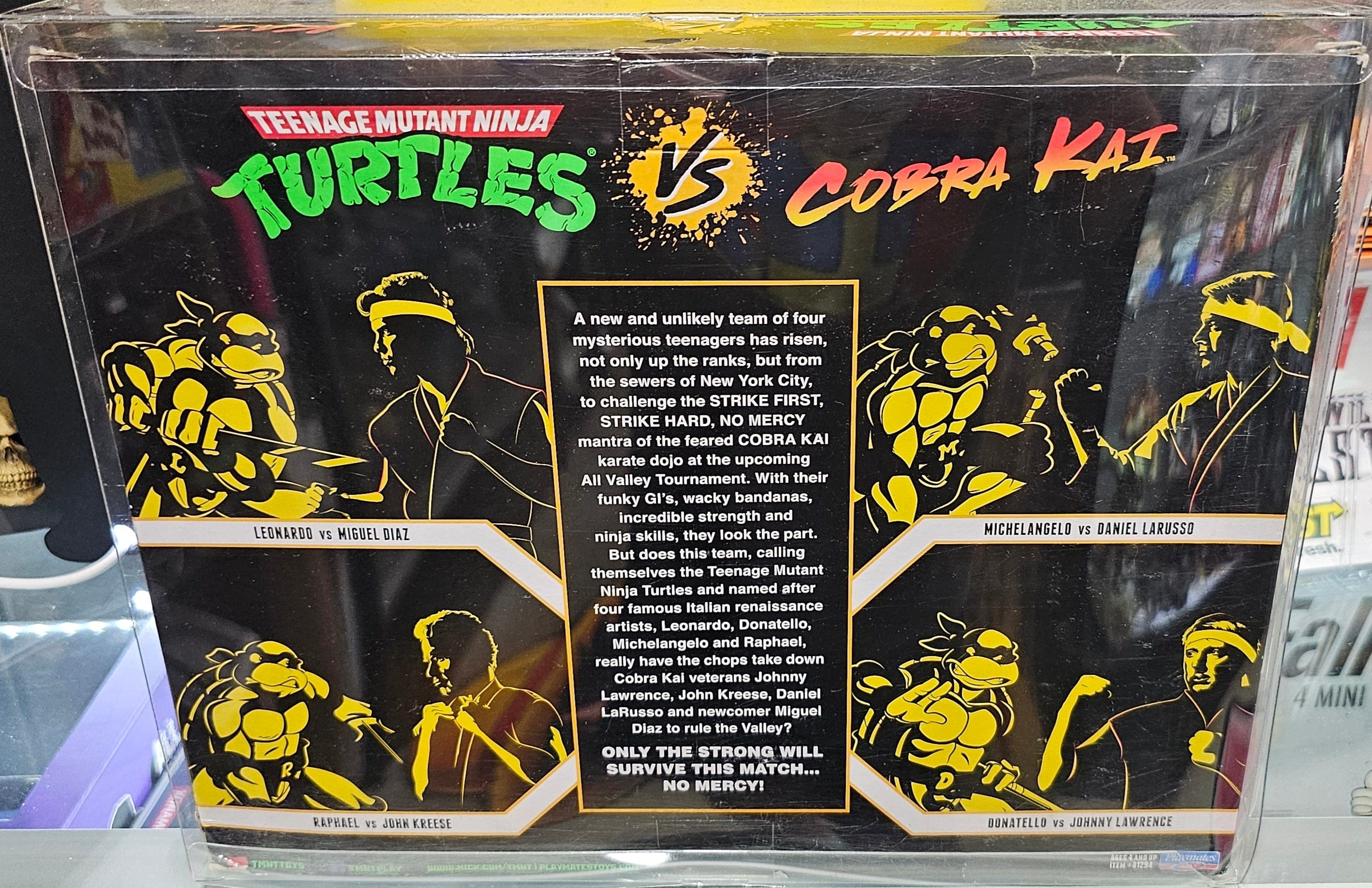TMNT VS. Cobra Kai: Donatello VS. Johnny Lawrence 2 - Pack Action Figures - Vault 82