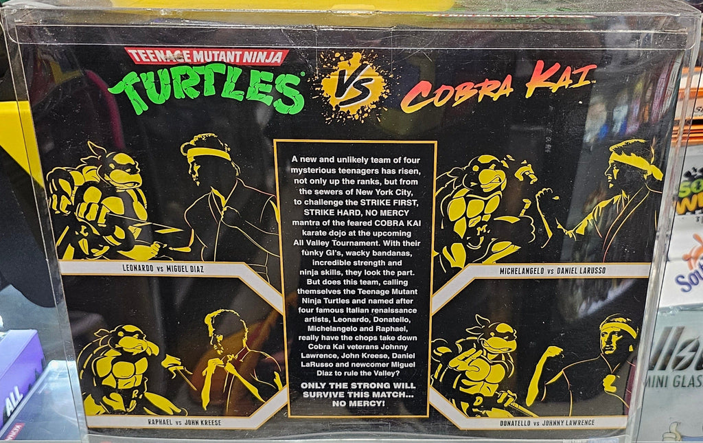 TMNT VS. Cobra Kai: Leonardo VS. Miguel Diaz Action Figure - Vault 82