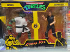 TMNT VS. Cobra Kai: Raphael VS. John Kreese 2 - Pack Action Figures - Vault 82