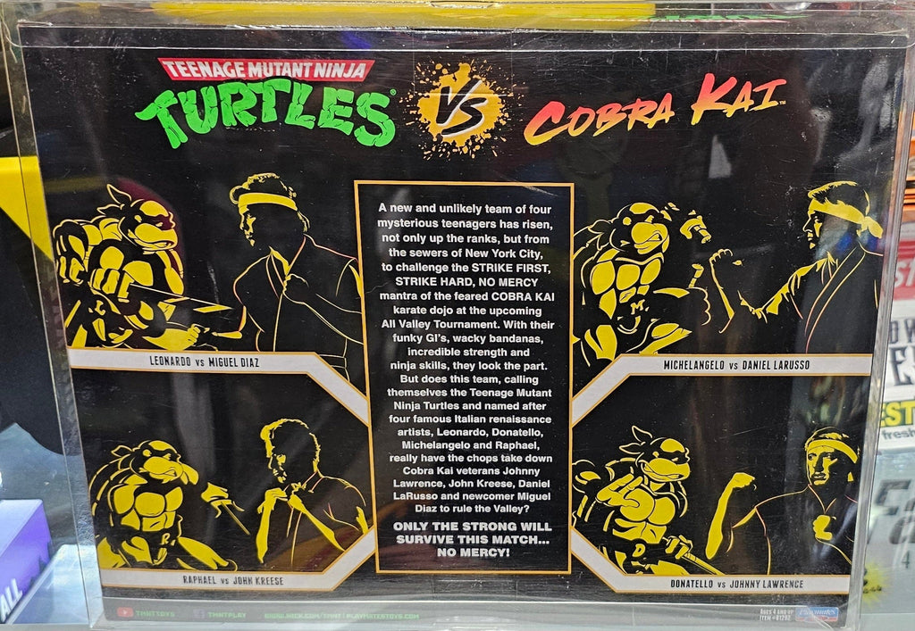 TMNT VS. Cobra Kai: Raphael VS. John Kreese 2 - Pack Action Figures - Vault 82