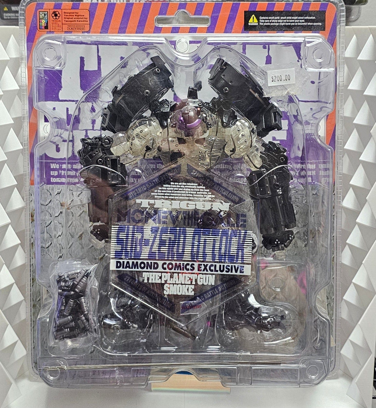 Trigun: Sub - Zero Vash the Stampede (Diamond Comics Exclusive) Action Figure - Vault 82
