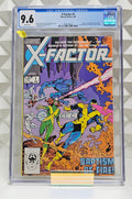 X - Factor 1 Comic Book - CGC Universal Grade 9.6 (February 1986) - Vault 82